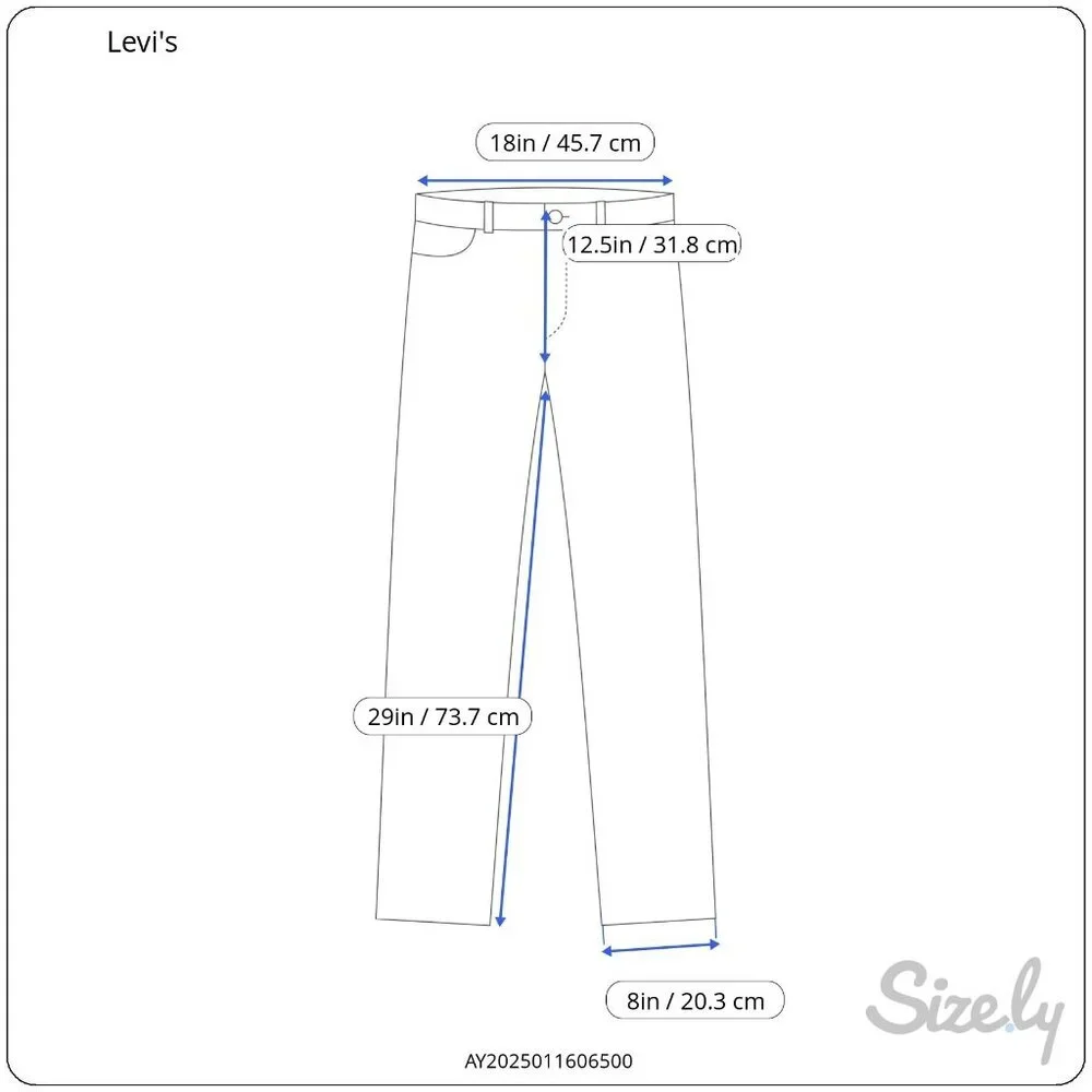 Levis 550 Made in USA Relaxed Fit Jeans W36 L30 (actual 29